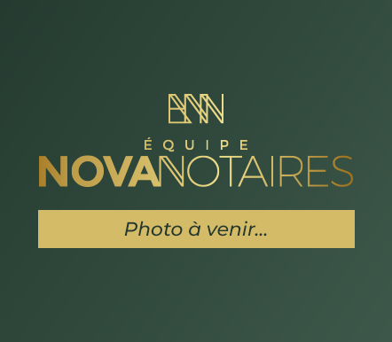 Équipe Nova Notaire - Photo à venir